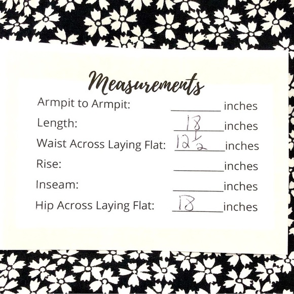 Vintage Classic Casual corner navy white floral print cotton skirt size 2 - Picture 8 of 8